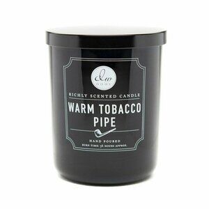 DW Home Richly Scented Candles Large Double Wick 15 oz. - Warm Tobacco Pipe NEW